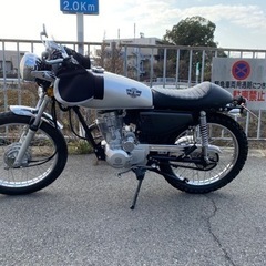 エンジン絶好調HONDA CG125☆キャブ車カフェレーサーカスタムボバー希少の画像
