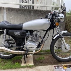 エンジン絶好調HONDA CG125☆キャブ車カフェレーサーカスタムボバー希少の画像