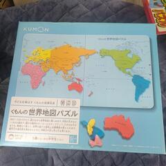地図パズル（多少汚れありの画像