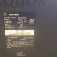 御話し中です！ジャンクテレビ32型の画像