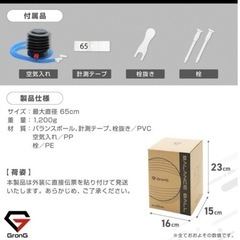 バランスボールの画像