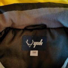 スキーウェア上下　yukサイズ100の画像