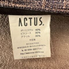 ACTUS製品ローソファーの画像