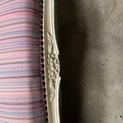 アンティークソファー　ラブソファー　二人掛け　アンティークソファの画像