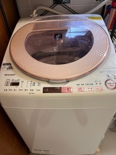 洗濯乾燥機付き取りに来てくれる方１万５千