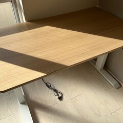[山善] 昇降式 パソコンデスク (電動) 幅120cm メモリ...