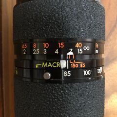 タムロンレンズ　ニコン ZOOM MACRO　1:4.5　 f＝85〜210mmの画像