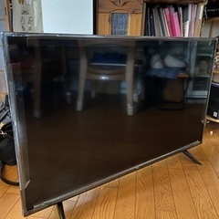 【お取引き中】TCL 4K内蔵スマートテレビ 43インチ 美品