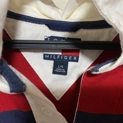 TOMMYHILFIGERトミーヒルフィガーメンズロゴパーカーとラガーシャツの画像