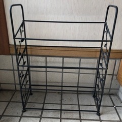 4段シューズラックの画像