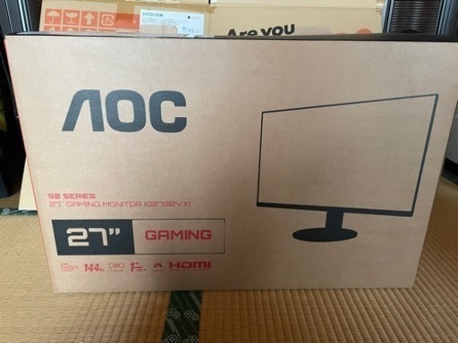 AOC ゲーミングモニター　フルHD 27インチ 144Hz