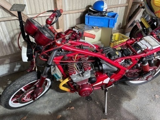 ゼファー400 ベース車両　元々実働車