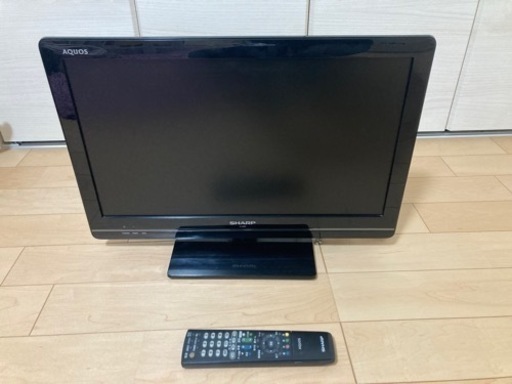 SHARP 22型　液晶テレビ