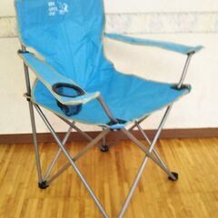 【取引中】アウトドアチェア　肘掛け付きの画像