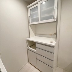 【¥0】食器棚 キッチンボード パモウナ