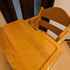 katoji 木製ハイチェアの画像