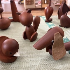 木のおもちゃ 16種類 良品　昭和レトロの画像