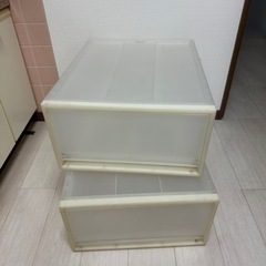 無印ボックス　傷汚れあり