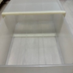 無印ボックス　傷汚れありの画像