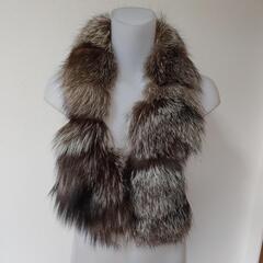 シルバーフォックス リアルファー ストール　成人式の画像