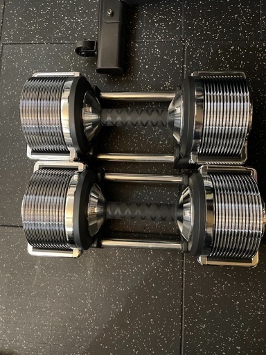 ライシン可変式ダンベル/状態美品