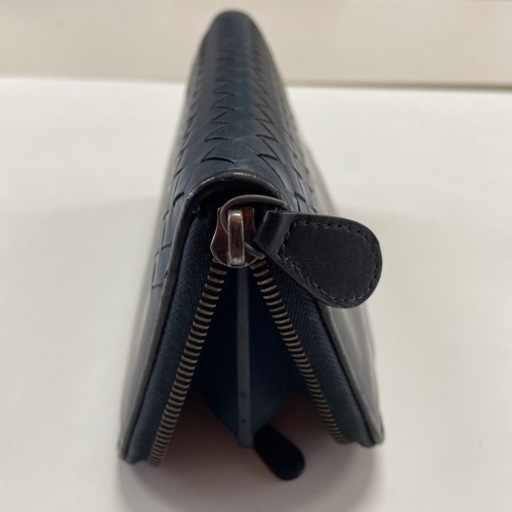 ボッテガ　BOTTEGA  財布　美品　ネイビー　紺