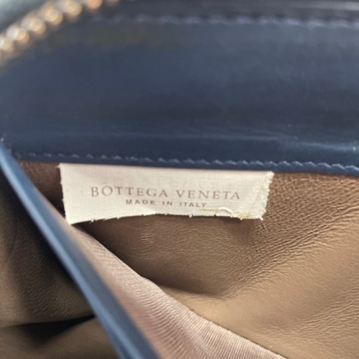 ボッテガ　BOTTEGA  財布　美品　ネイビー　紺
