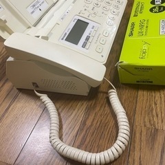 SHARP シャープ　UX-D19CL 電話機　ファックスの画像