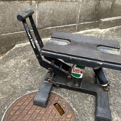 モトクロスにDRC リフトアップスタンドの画像