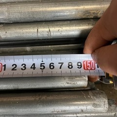 ビニールハウス鉄パイプ1本100円の画像