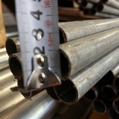 ビニールハウス鉄パイプ1本100円の画像