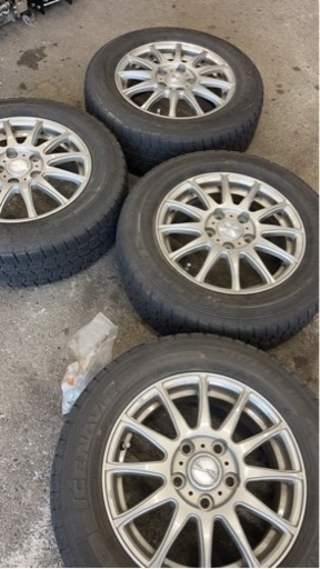 195/65R15アルミ付きスタッドレス履き替え込み