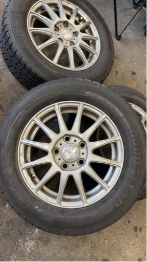 195/65R15アルミ付きスタッドレス履き替え込み