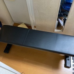 ［お譲りします]トレーニング器具、ベンチプレス台の画像