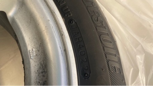 スタッドレスタイヤ 155/65R13 ホイール付き  2022