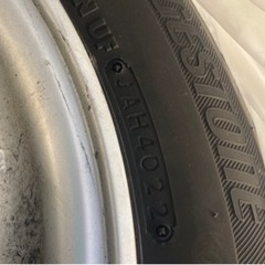 スタッドレスタイヤ 155/65R13 ホイール付き  2022の画像
