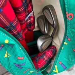 女性用ゴルフセットの画像