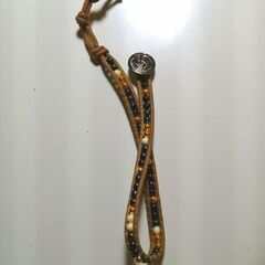 レザーアンクレット　新品の画像