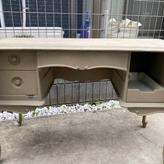 アンティーク風 サイドテーブル 猫足の画像