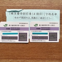 JR東日本株主優待券4割引