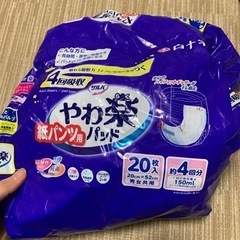 白十字 紙パンツ用尿とりパッド夜用 30枚入 男女兼用 未開封の画像