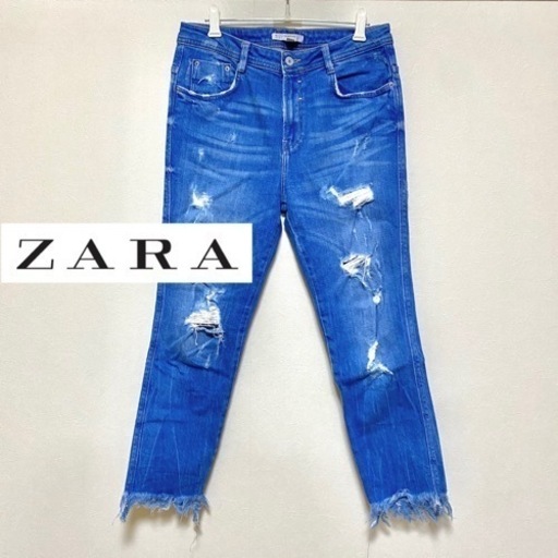 ZARA ダメージパンツ