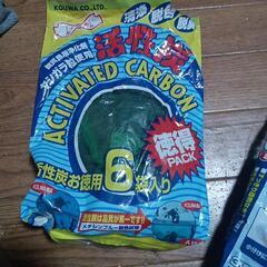 水槽用上部フィルター活性炭パック（決まりました）の画像