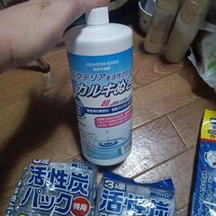 水槽用上部フィルター活性炭パック（決まりました）の画像