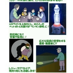 LEDガードマン 【強力LEDサーチライト付きポータブルバッテリーの画像