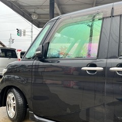 ダイハツ L375S タントカスタム H20 車検R7.12 ブラック 新潟発の画像