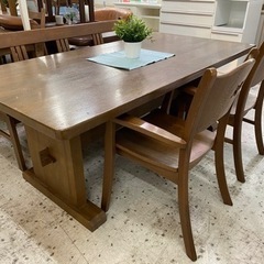 【愛品館 江戸川店 ダイニングセット】ベンチダイニングテーブル4...