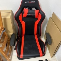 ナカバヤシ デジオ Digio GMF-101R [ゲーミングフロアチェア] 中古の画像