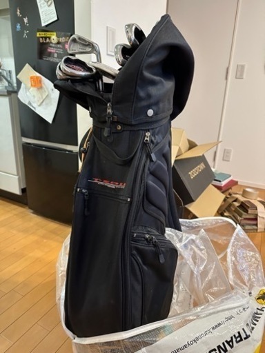 ゴルフバッグ、ドライバーセット