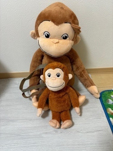 おさるのジョージぬいぐるみ・ぬいぐるみ型カバン